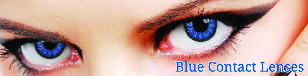 Blue Coloured Contact Lenses Collection