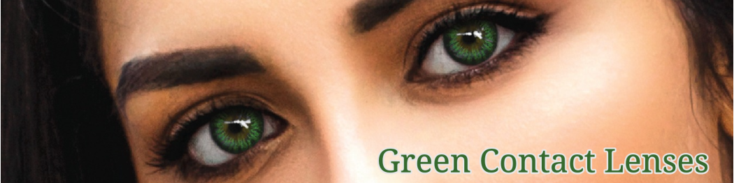Green Coloured Contacts