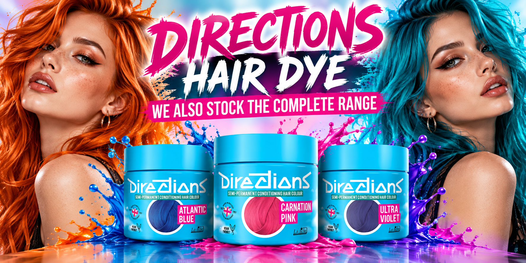 Directions Hair Dye Complete Range