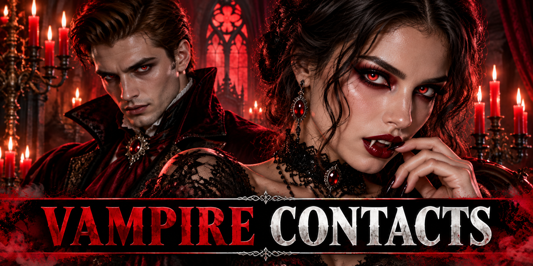 Vampire Contact Lenses