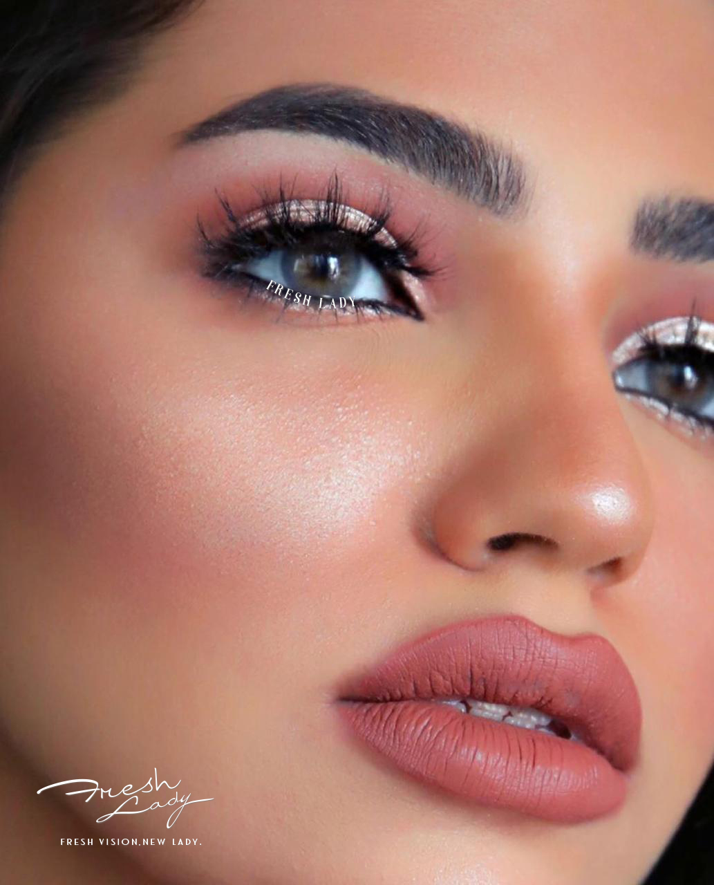 FreshLady Starshine Lolite Brown Coloured Contact Lenses