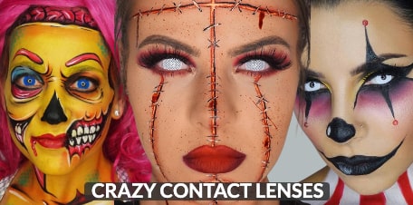 Crazy Halloween Contact Lenses
